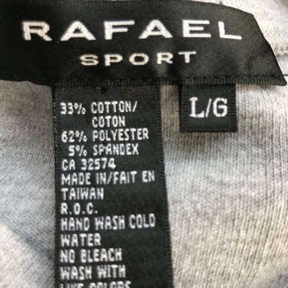 Rafael Sport Embellished Twin Set Sz L - Picture 8 of 10